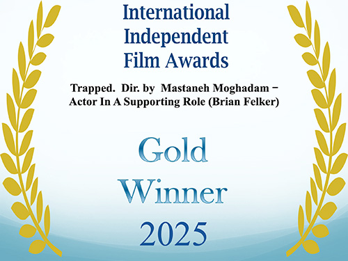 Best Actor in a Supporting Role - Brian Felker - GOLD